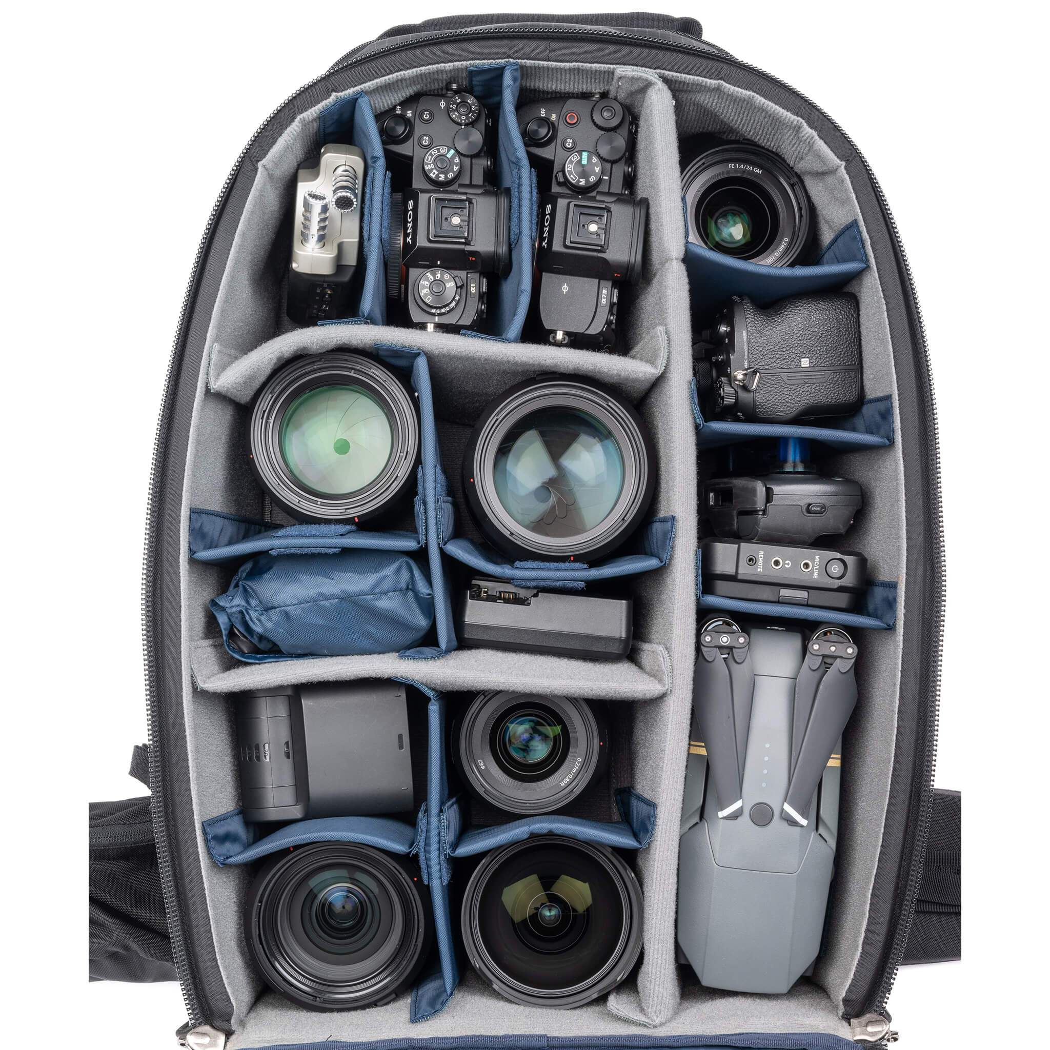 MindShift Gear Firstlight 46L+ Waterproof Camera Backpack for DSLR & Mirrorless - Travel, Hiking & Outdoor Photography Gear - Durable & Comfortable Design