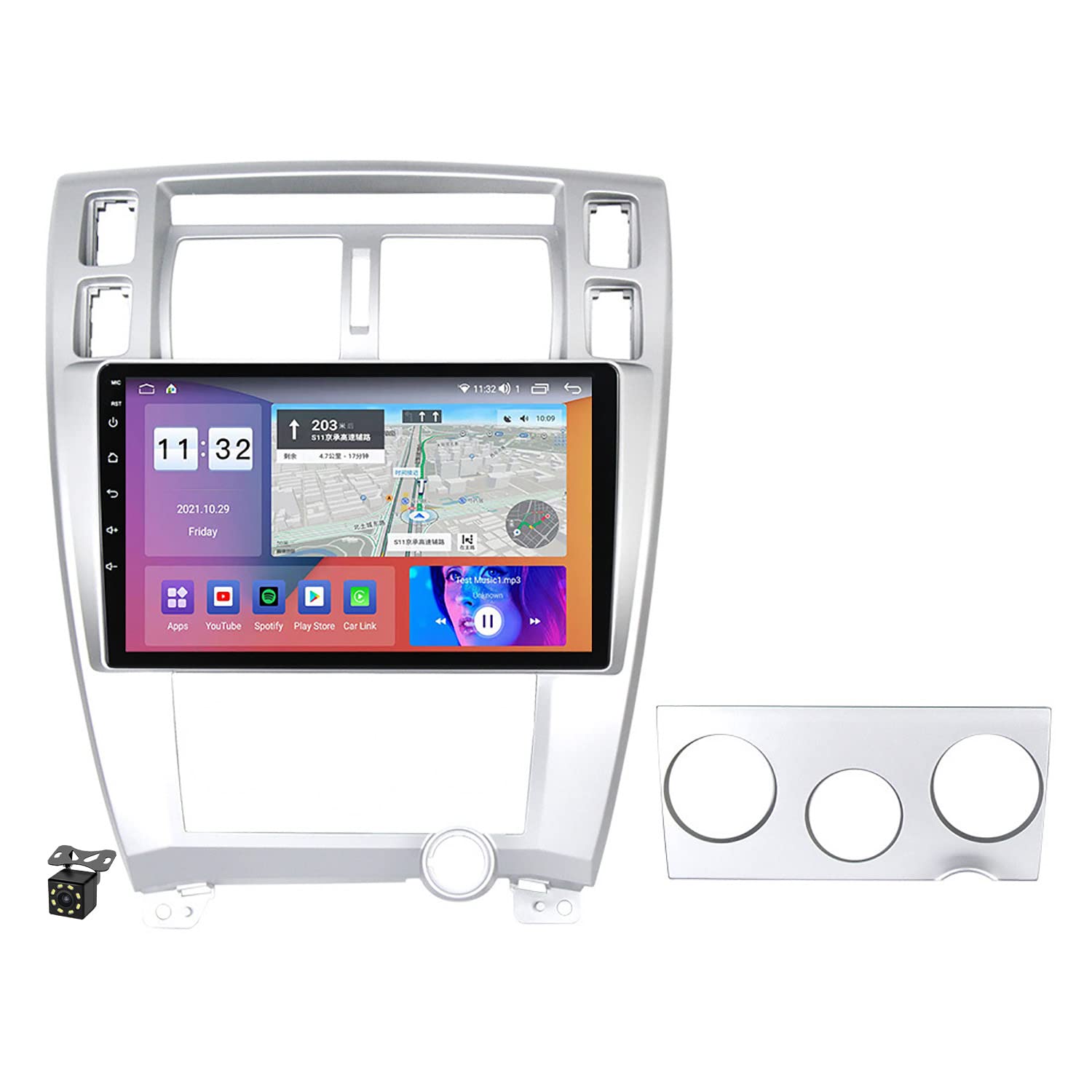 2004-2009 Hyundai Tucson Android 11 Car Stereo - 9
