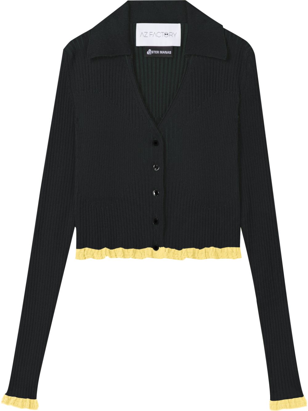 AZ FACTORY BY ESTER MANAS Women's Green Top - Fashionable Blouse for Casual Wear & Office Outfits | Perfect for Spring & Summer Styles