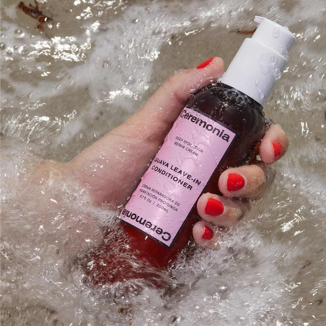 Guava Leave-In Conditioner for Hair - Hydrating & Detangling Treatment for Curly, Dry & Damaged Hair - Perfect for Daily Use & Post-Wash Care