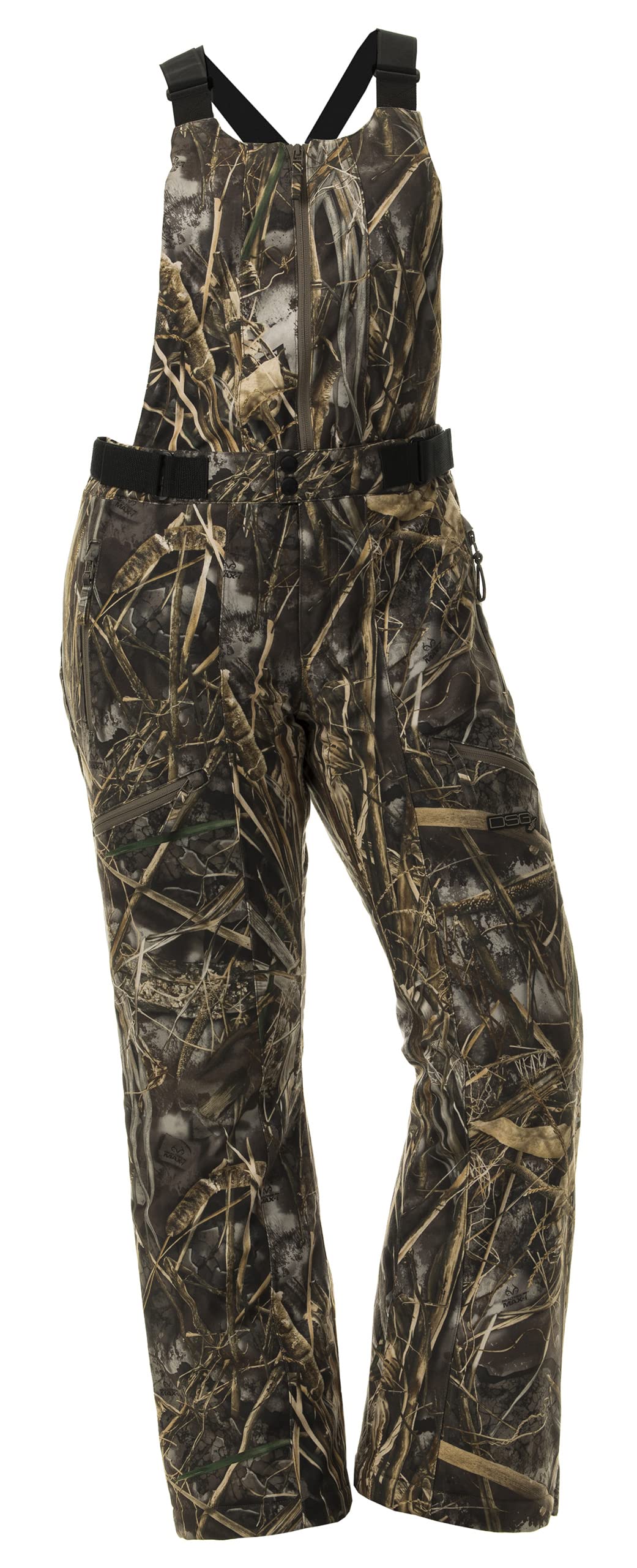 Kylie 5.0 Camouflage Drop Seat Hunting Bibs for Women - Waterproof DWR Coated, 120g Insulated Thin Profile Hunting Pants - Ideal for Cold Weather Hunting, Outdoor Adventures & Field Sports