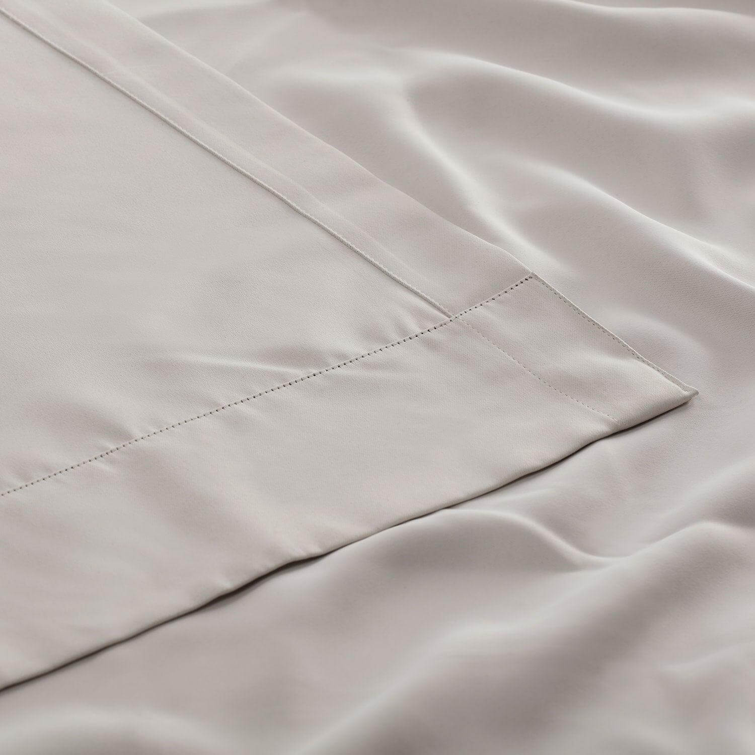 Alabaster Beige Blackout Curtains for Bedroom - Light Blocking Thermal Insulated Window Drapes for Home, Nursery & Office