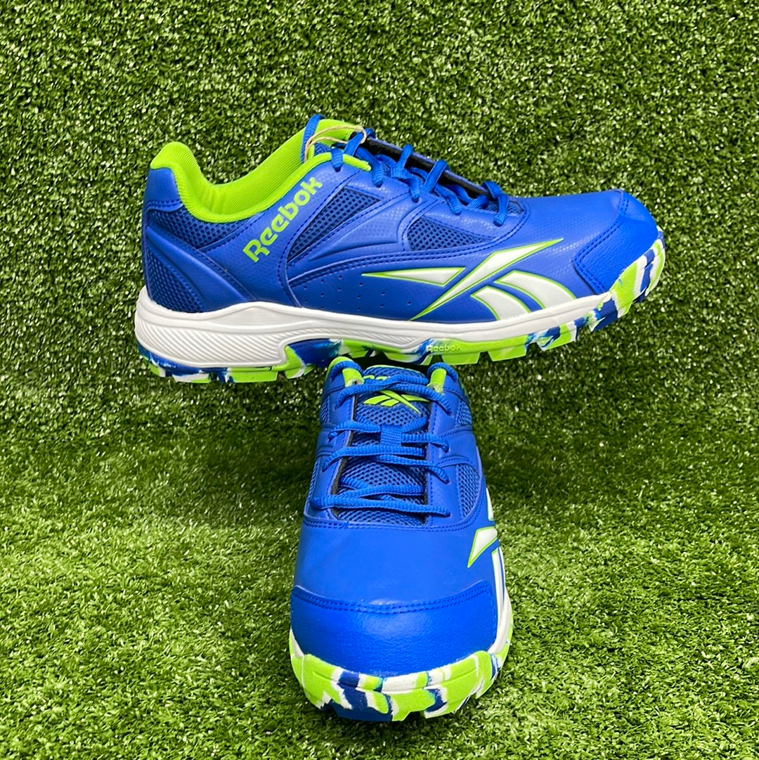 Reebok Re Volve Vector Running Shoes for Men - Blue, White & Lime | Lightweight & Cushioned for Jogging, Gym Workouts & Daily Wear