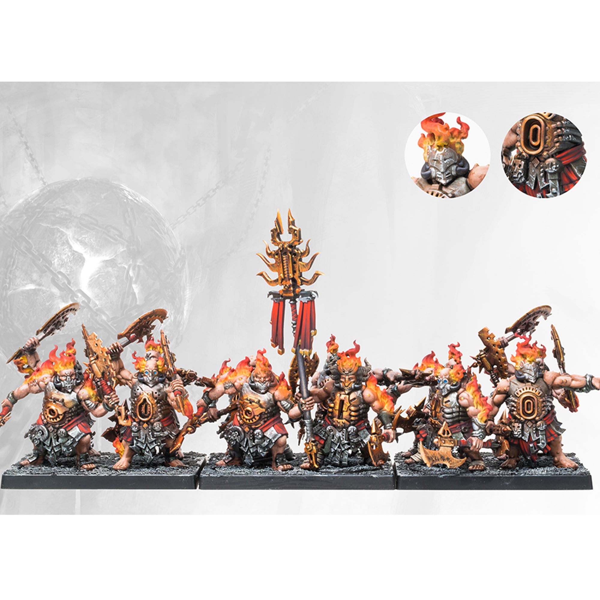 Dweghom: Flame Berserkers 5th Anniversary Remix - Epic Fantasy Miniatures for Tabletop RPG & Wargaming