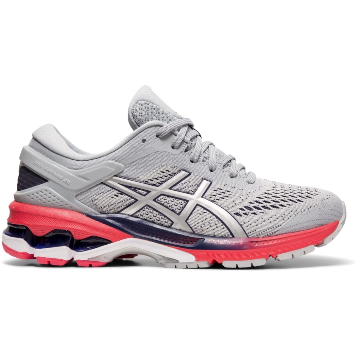 ASICS Women's Gel-Kayano 26 Running Shoes - Lightweight Stability Sneakers for Women with Cushioning Support - Perfect for Marathon Training, Jogging & Gym Workouts