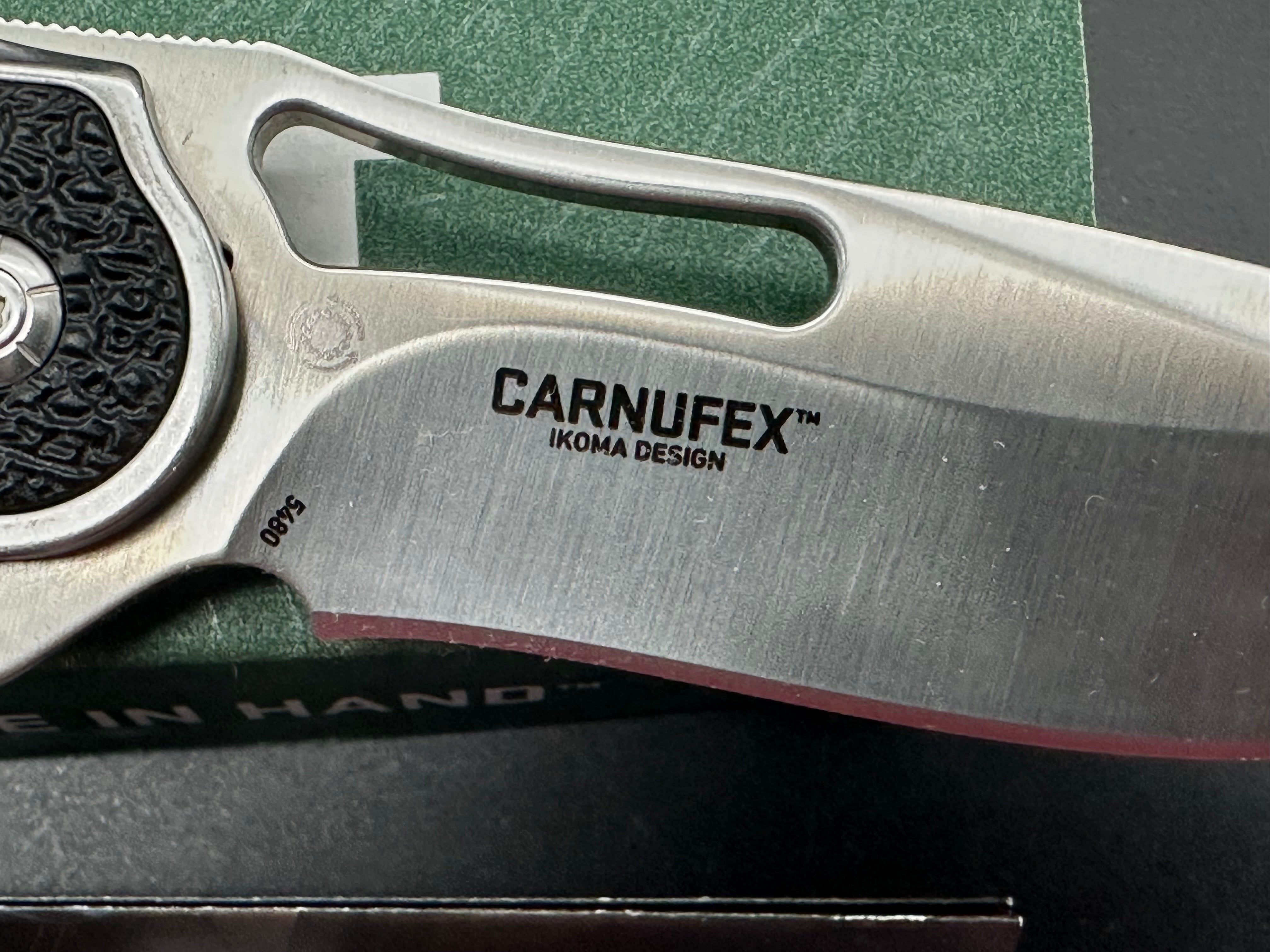 CRKT Ikoma Carnufex Frame Lock Flipper Knife - 4