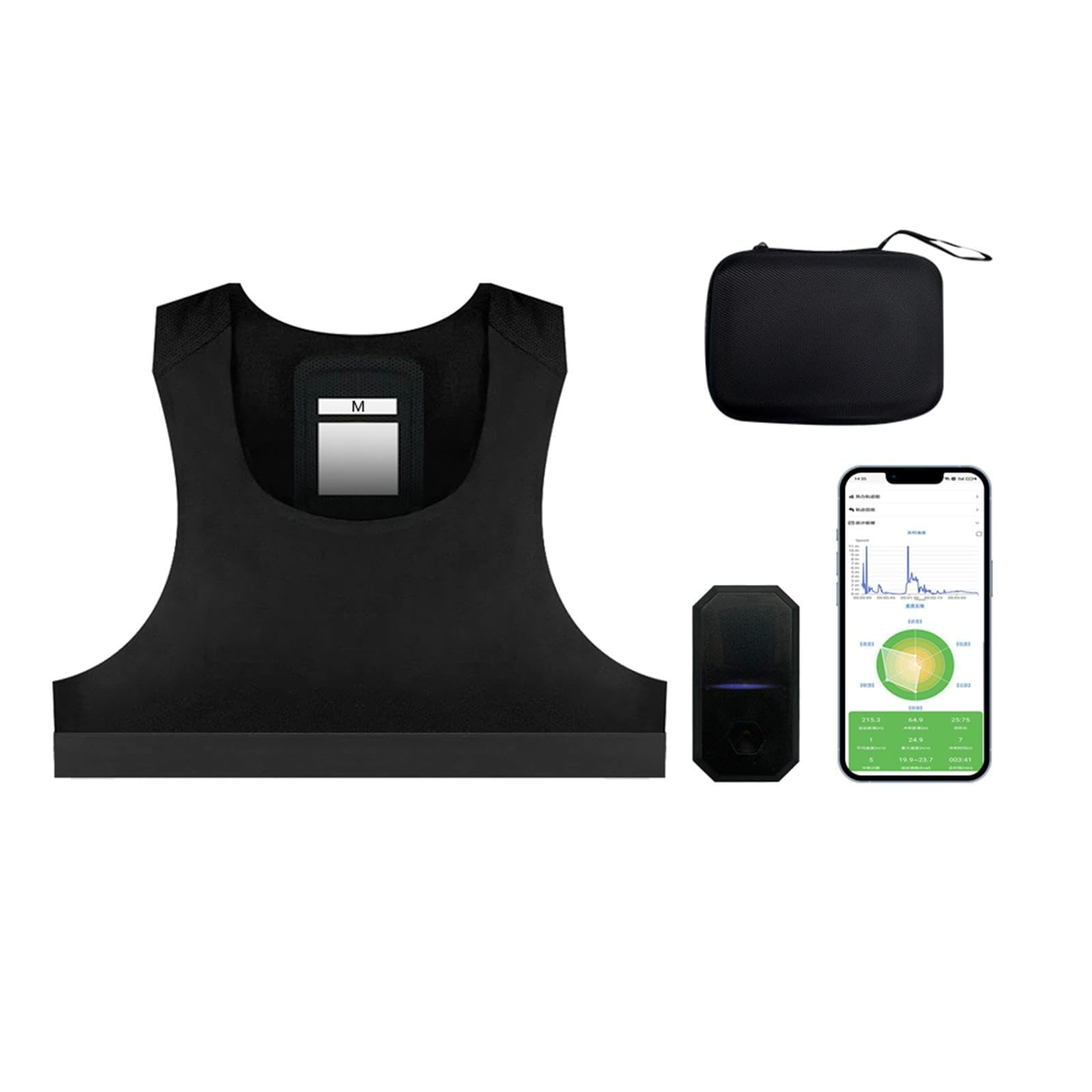 GPS Tracker Vest for Soccer & Outdoor Activities - Durable Portable Positioning Vest for Kids & Adults - Perfect for Sports Training, Hiking & Safety Tracking