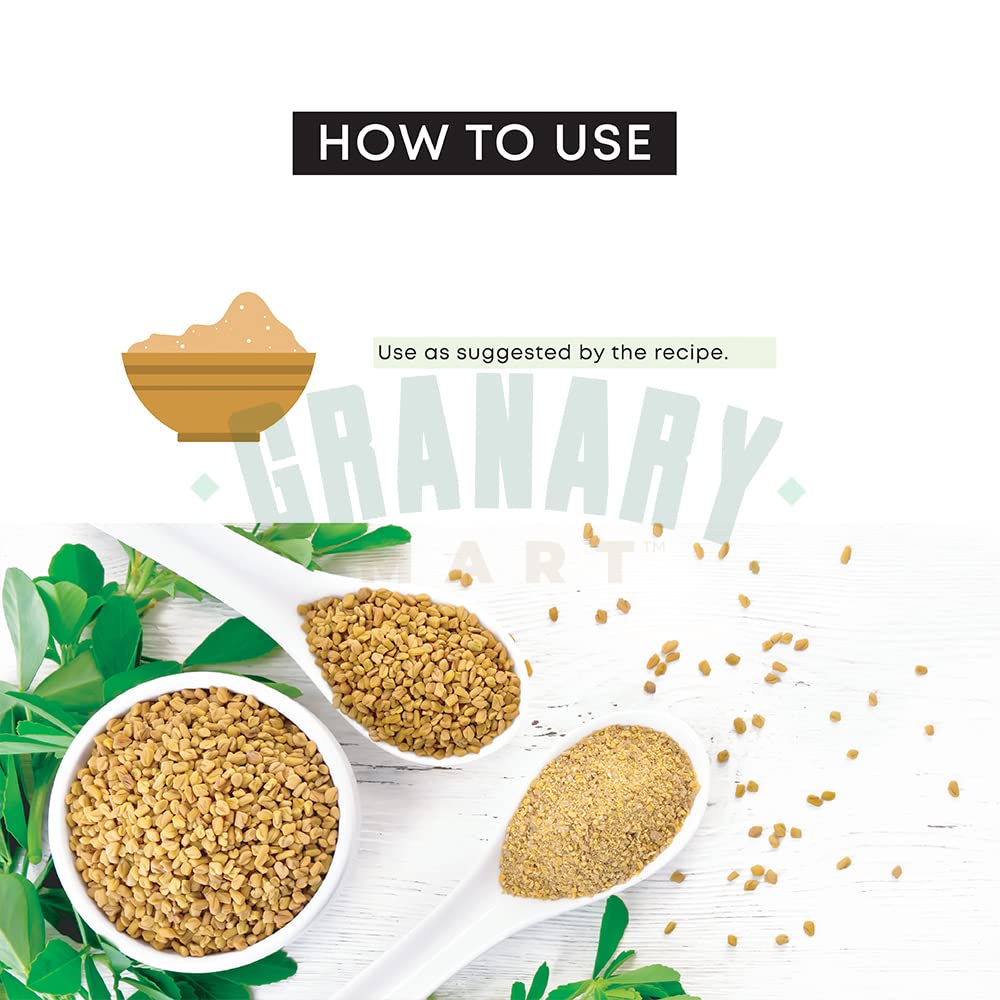 Premium Natural Fenugreek Powder | Authentic Indian Spice | Vegan, Gluten-Free, Non-GMO | Bulk 44lb Bag for Cooking, Curry, Tea & Meat Seasoning | Perfect for Indian Cuisine, Herbal Remedies & Home Chefs