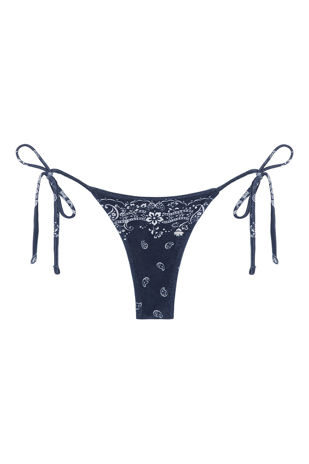 Eco-Friendly Terry Cloth Bandana Swim Bottom - Sustainable Beachwear for Women | Perfect for Swimming, Sunbathing & Summer Vacations