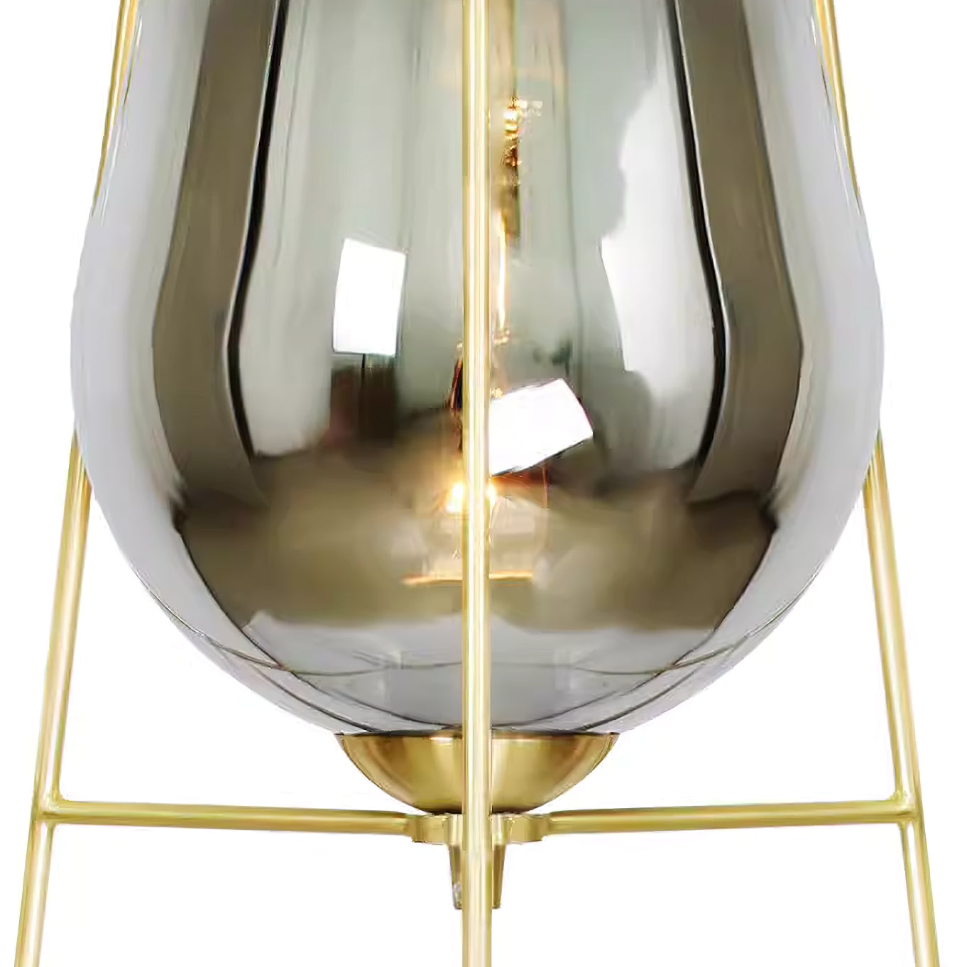 Hydrogen Balloon Glass Table Lamp - Modern LED Night Light for Bedroom, Living Room, and Office Decor - Perfect for Relaxation and Ambiance