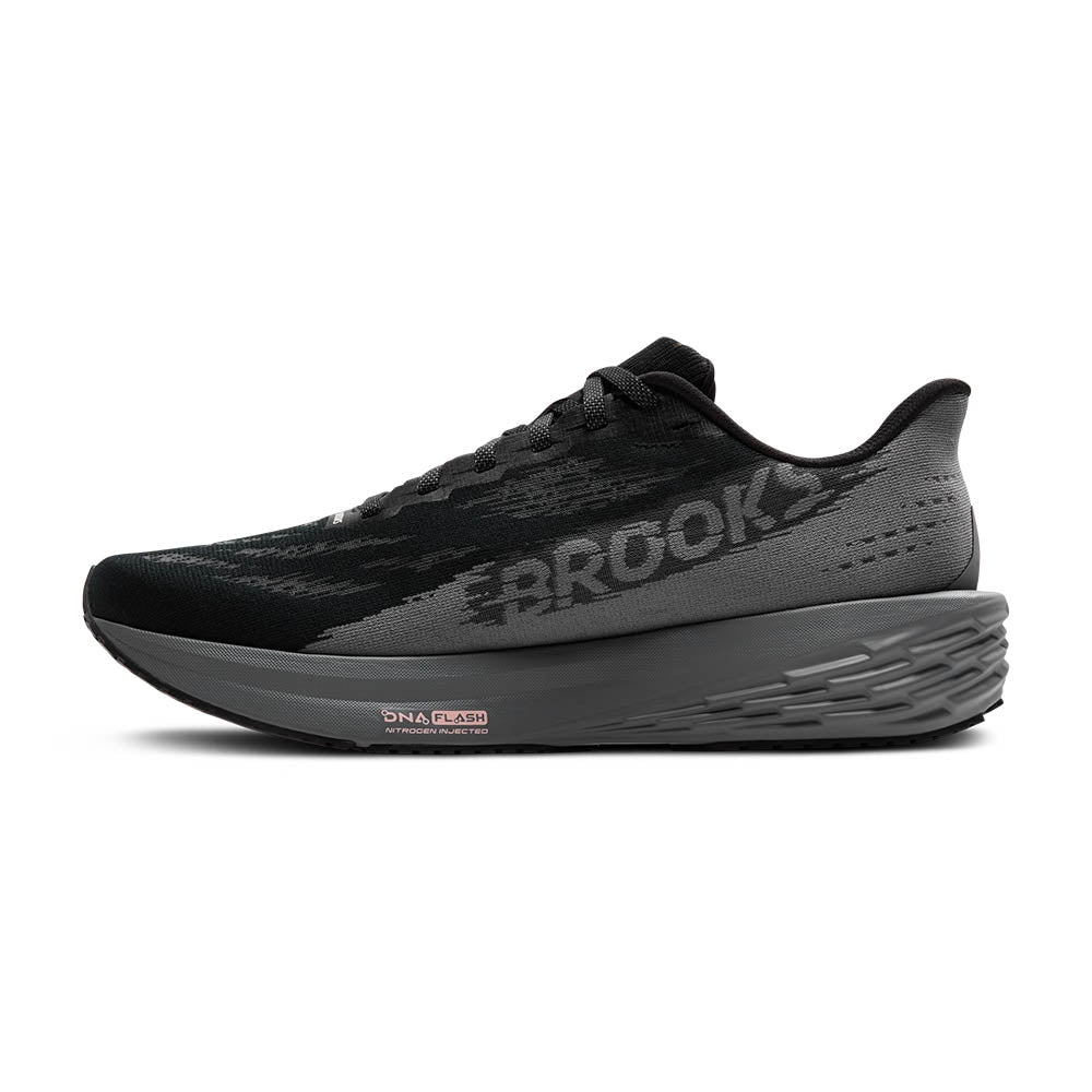 M Launch 11 Running Shoes - Black, Grey & Gold Colorway - Lightweight Athletic Sneakers for Men | Perfect for Jogging, Gym Workouts & Casual Wear