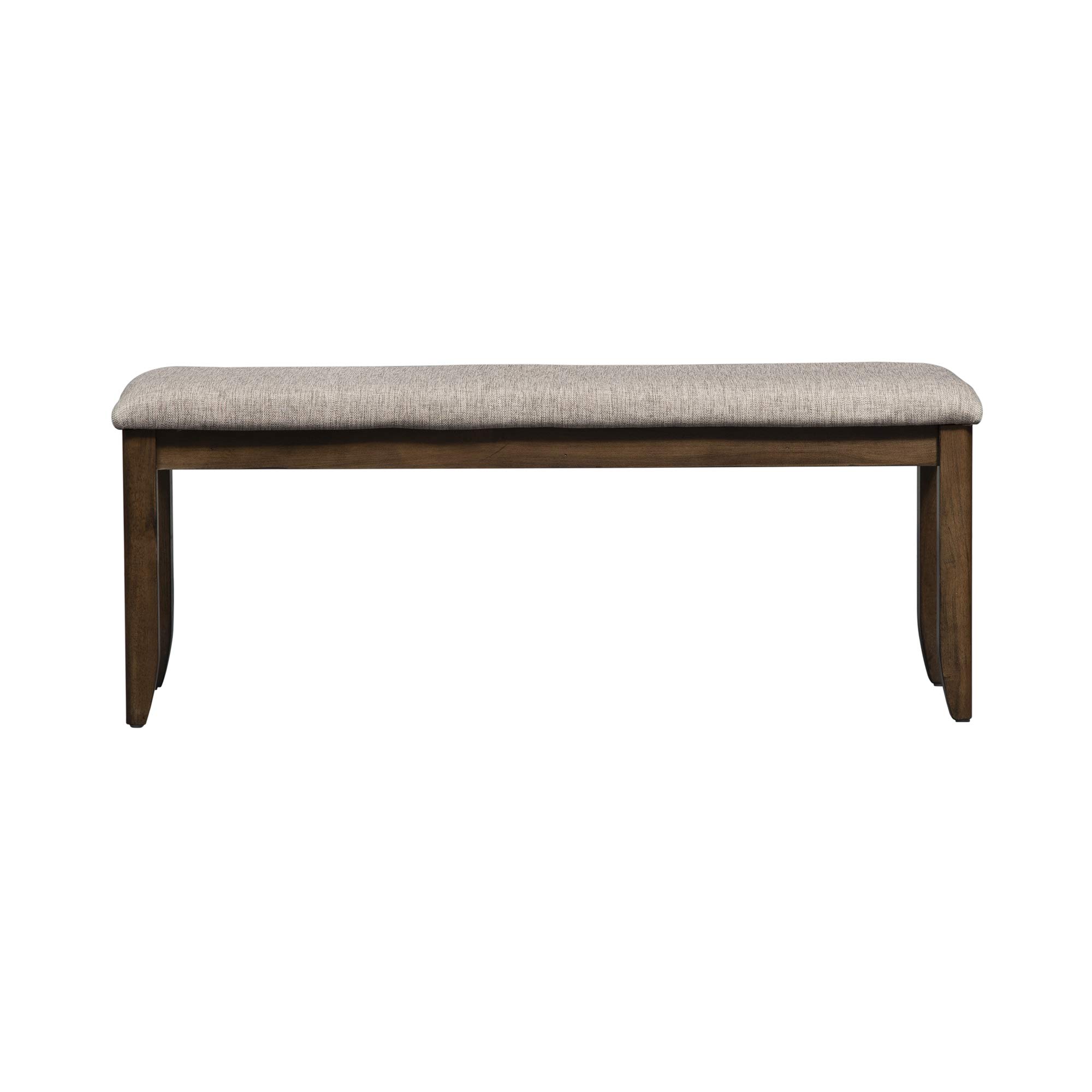 Liberty Furniture Industries Santa Rosa II Upholstered Dining Bench, Brown - Comfortable Upholstered Seat for Kitchen, Dining Room & Breakfast Nook - Perfect for Family Gatherings & Entertaining Guests