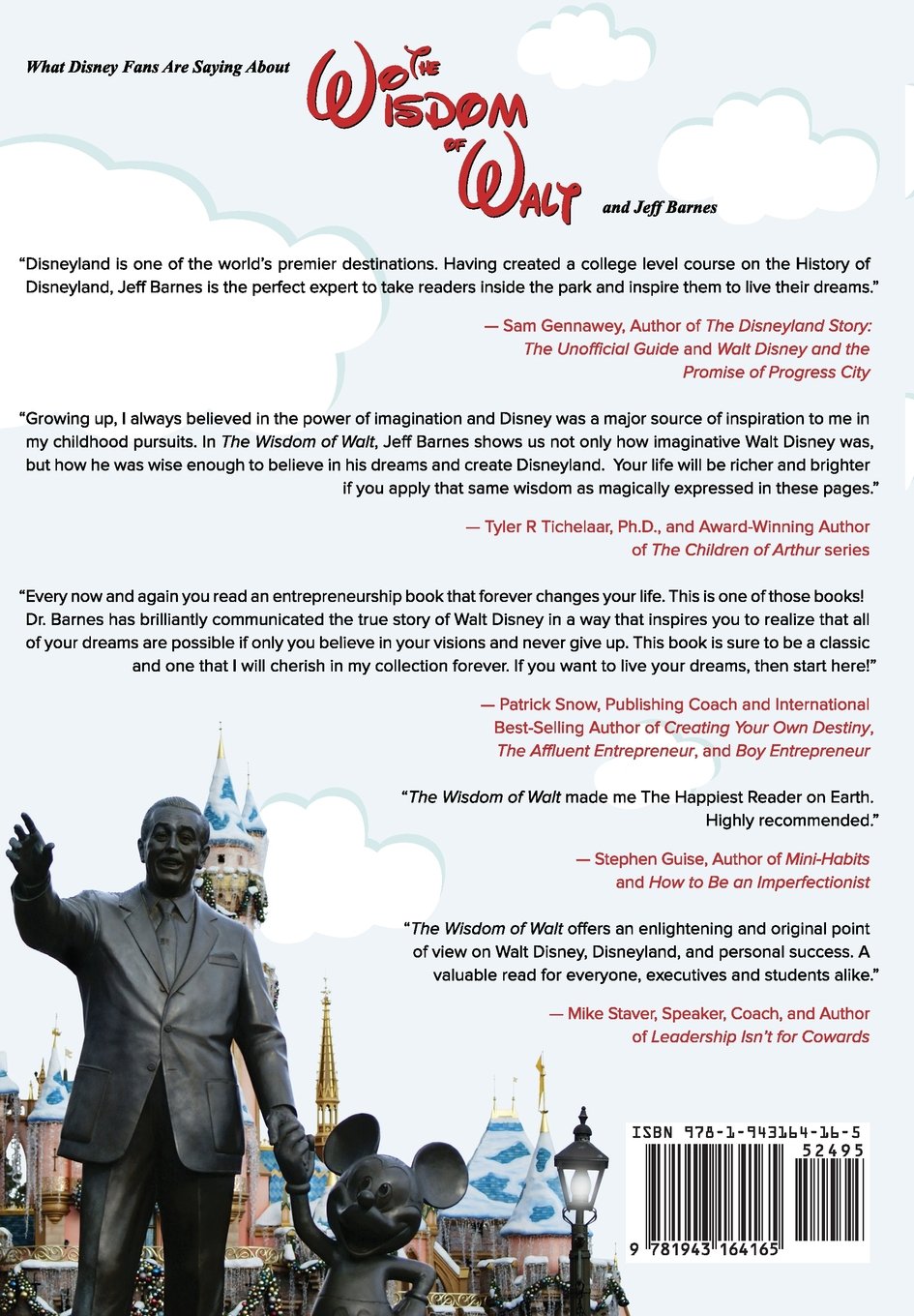 The Wisdom of Walt: Leadership Lessons from Disney - Business Inspiration & Success Strategies for Entrepreneurs, Managers & Team Leaders | Perfect for Corporate Training & Personal Growth