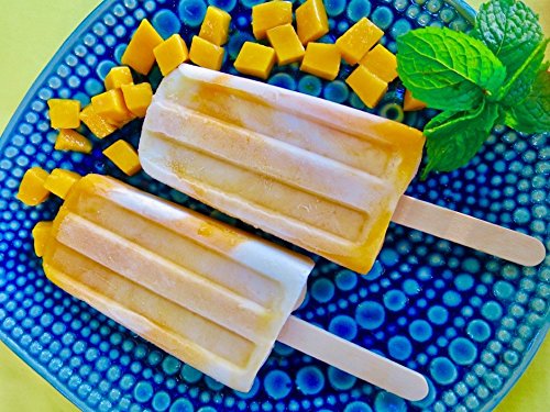 Natural Wooden Popsicle Sticks for Ice Pop Maker - 200 Count, BPA-Free for Homemade Frozen Treats, Ice Cream & DIY Desserts - Perfect for Summer Parties, Kids Snacks & Healthy Frozen Yogurt