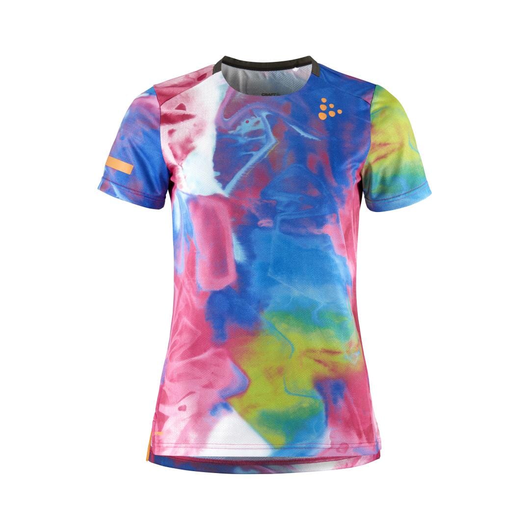 Women's PRO Hypervent Jacquard Running Tee - Breathable Moisture-Wicking Workout Top for Running, Gym & Outdoor Activities