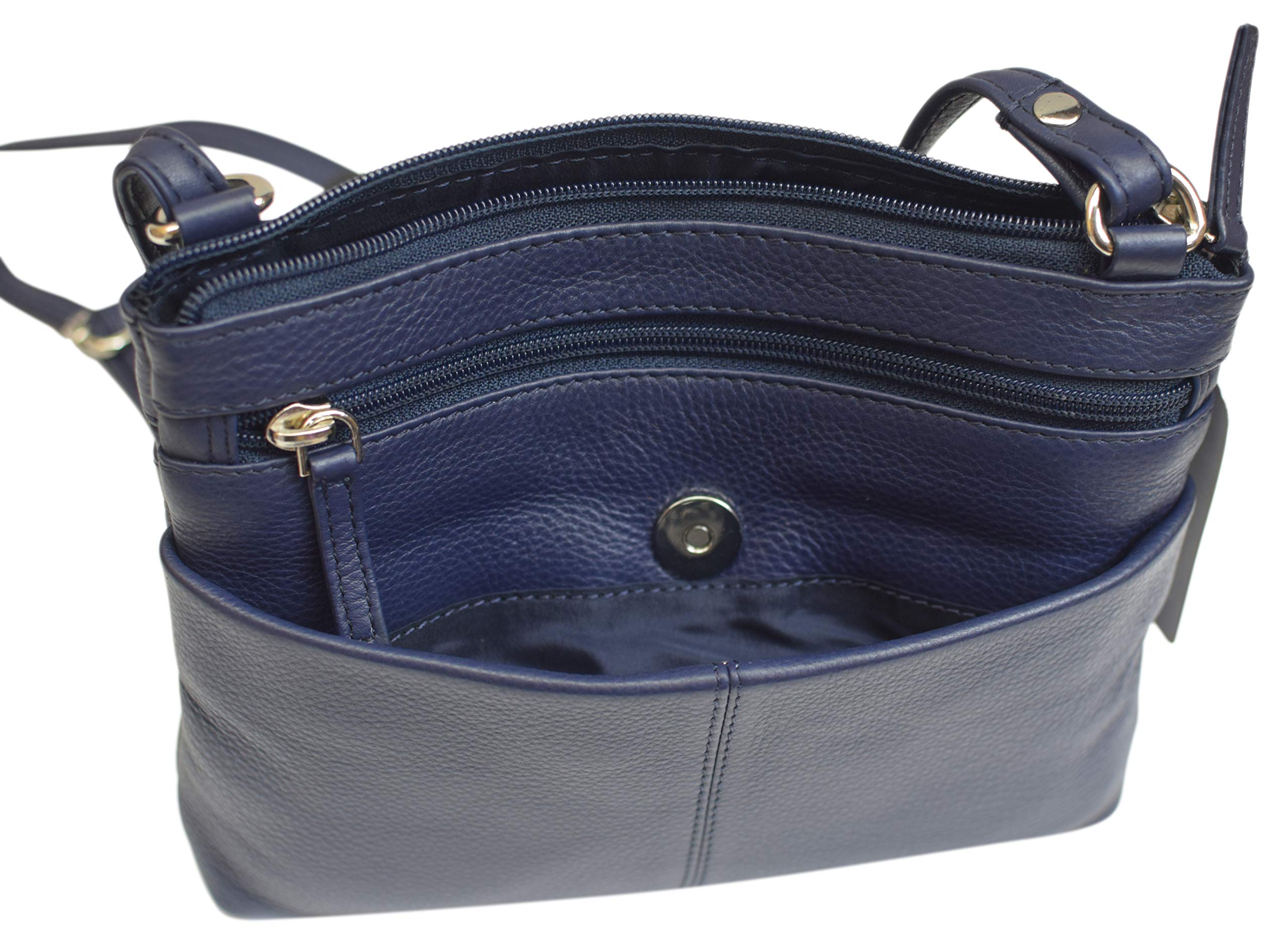 Premium Women's Leather Crossbody Shoulder Bag - Luxury Handbag Purse for Ladies - Perfect for Work, Travel & Everyday Use