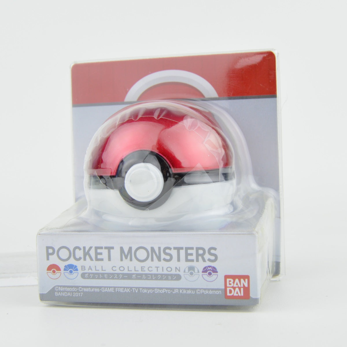 Bandai 2 Inch Pokemon Monster Ball Collection - Authentic Poke Ball Replica for Display, Cosplay & Gift Giving