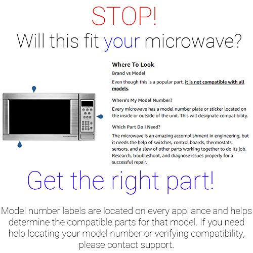 Original Microwave Switch Replacement WB24X21029 3025969 - Compatible with Specific Models (Not Universal) - Perfect for Home Appliance Repair & DIY Fixes