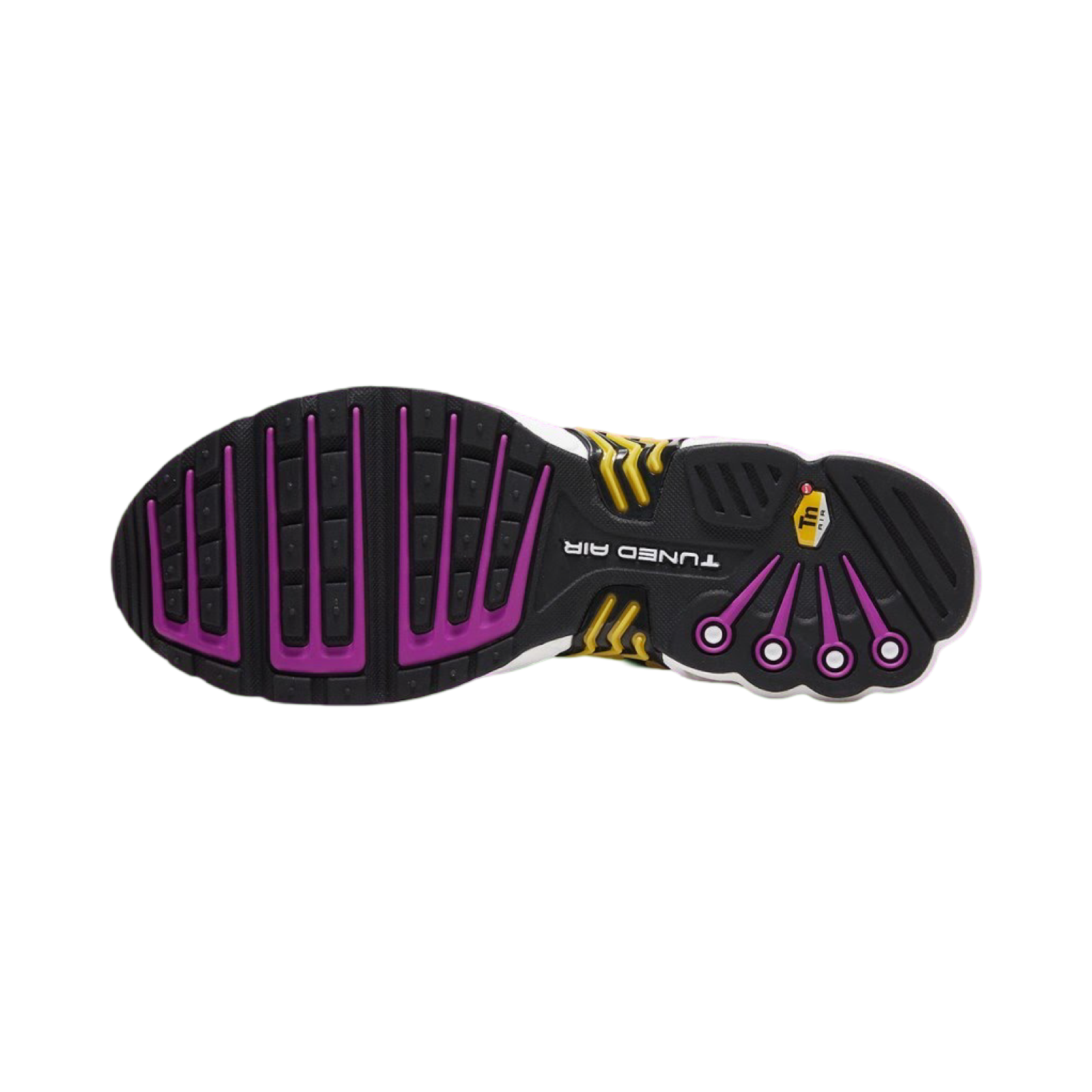 Nike Air Max Plus 3 Running Shoes - Hyper Violet/Black/Dynamic Yellow - Men's Athletic Sneakers for Running, Gym & Casual Wear