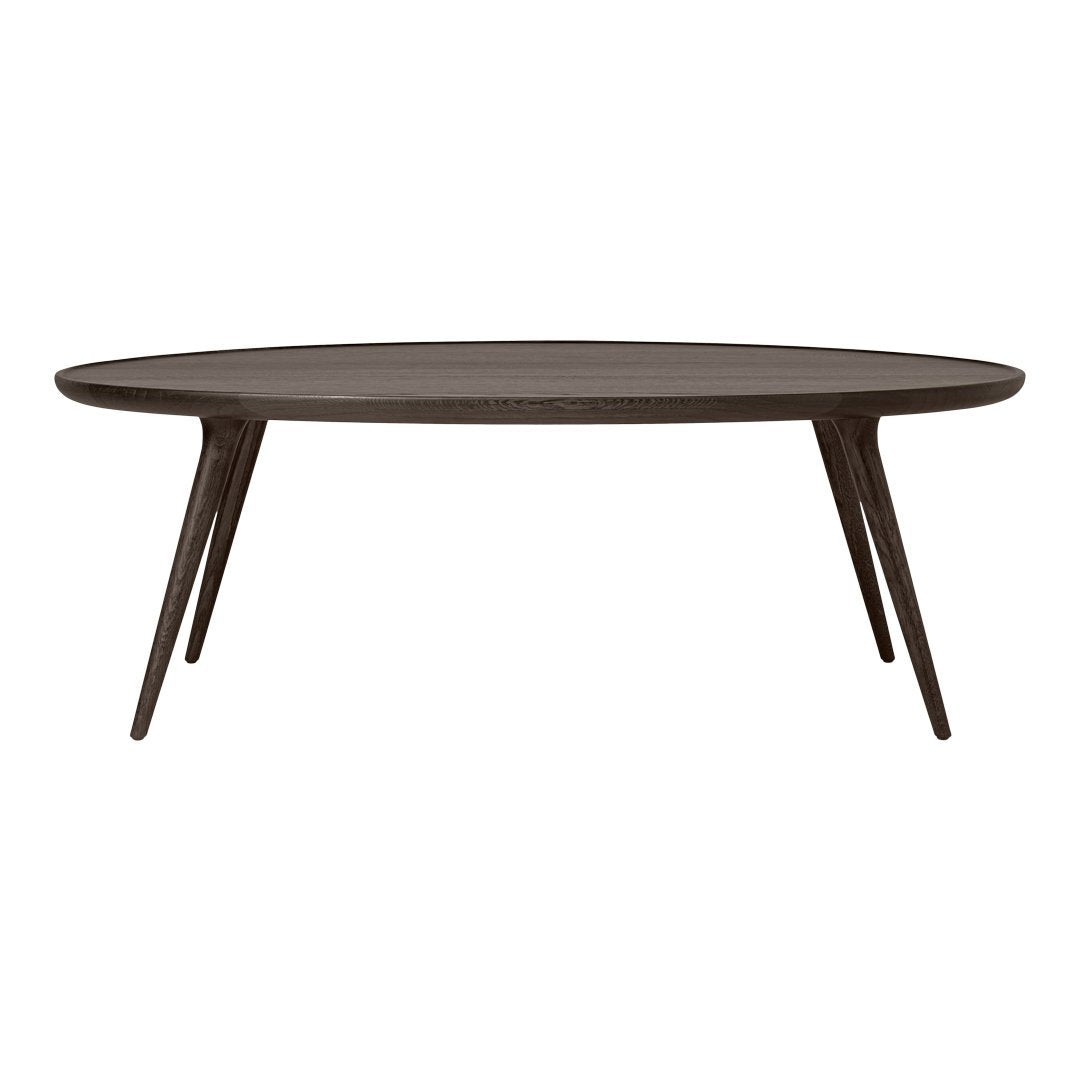 Modern Oval Accent Table - Stylish Living Room & Lounge Coffee Table for Home Decor - Perfect for Living Spaces, Offices & Waiting Areas