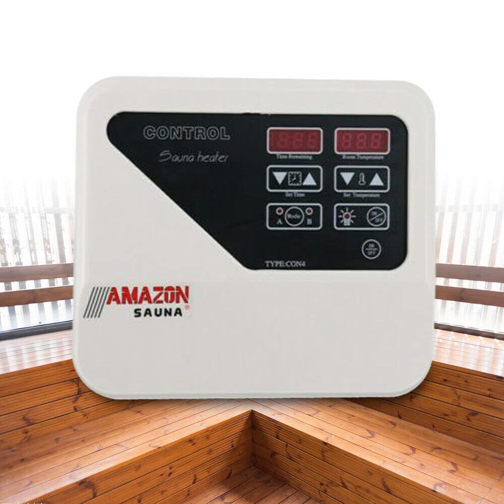 3-9 kW Sauna Control Device, External Sauna Controller, Sauna Heater Thermostat, 380-415V for Home Spa & Wellness Retreats