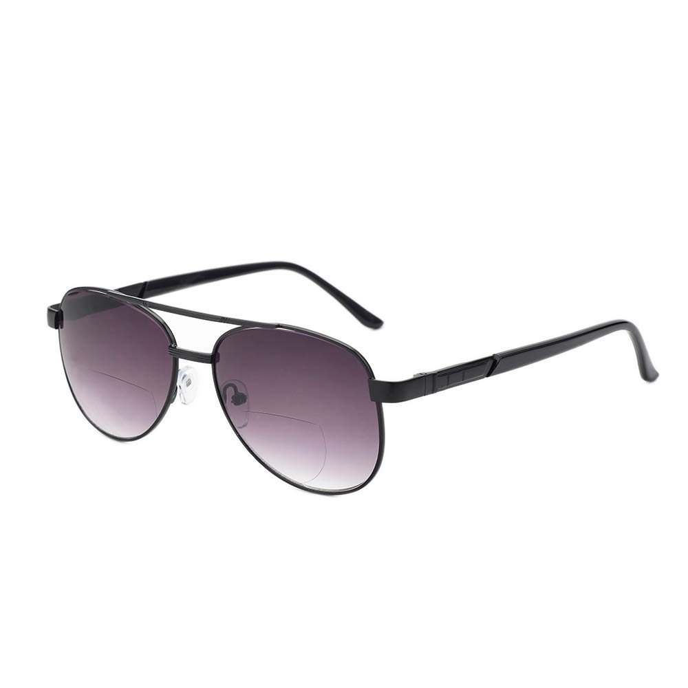 Gudzws Bifocal Reading Sunglasses - UV Protection Unisex Glasses for Outdoor Reading & Sun Protection | Perfect for Beach, Driving, and Daily Use