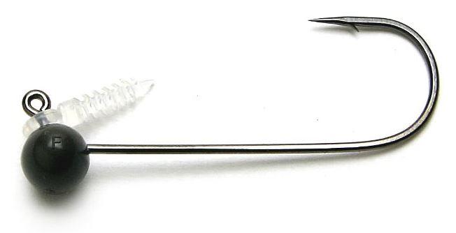 Keitech Tungsten Football Shakey Jig Heads - Premium Bass Fishing Lures for Freshwater & Saltwater - Ideal for Drop Shot, Finesse, and Shaky Head Techniques