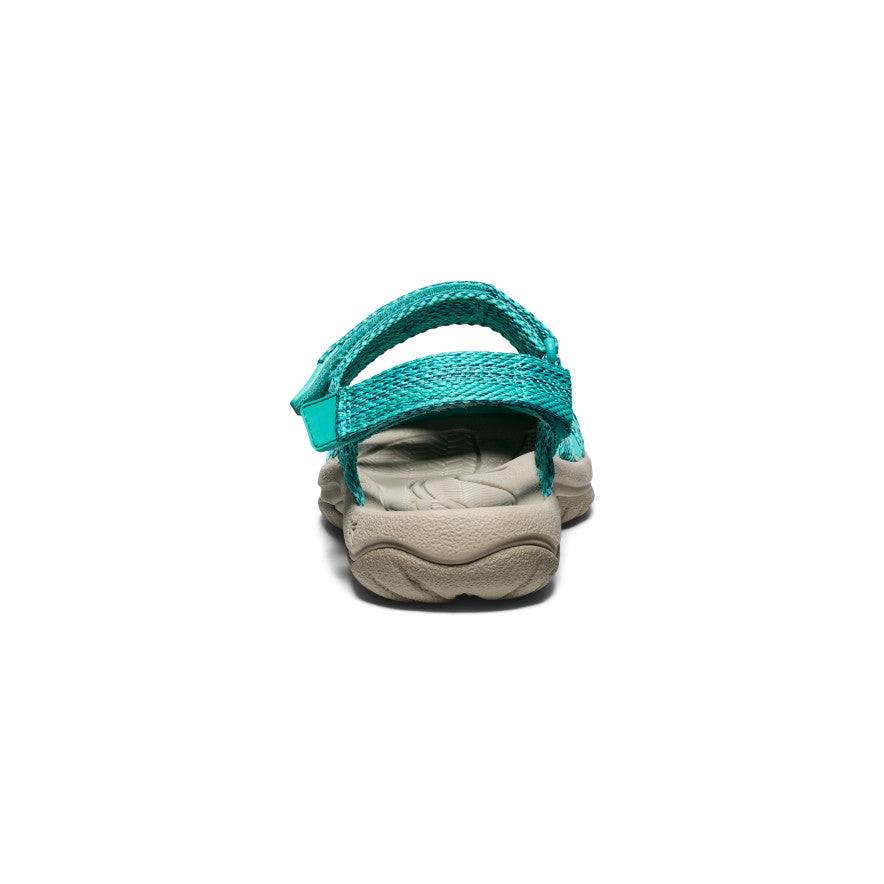 Women's Comfortable Bali Strap Sandals - Bright Aqua Color | Beach, Vacation & Summer Walking Shoes