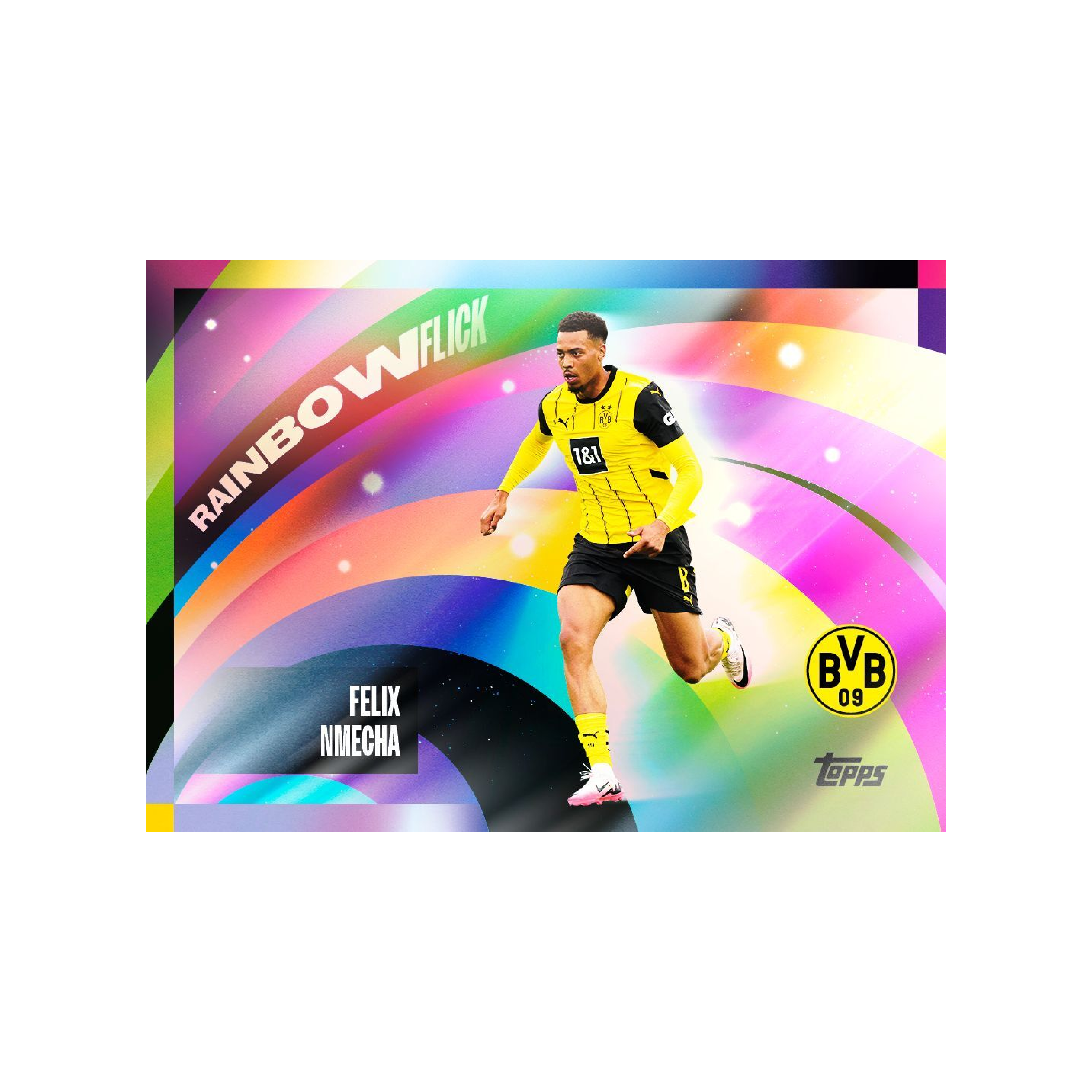 Official Topps Borussia Dortmund BVB 2024/25 Team Set Box - Soccer Trading Cards Collection for Fans & Collectors - Perfect for Gifts, Display, and Fantasy League Enthusiasts