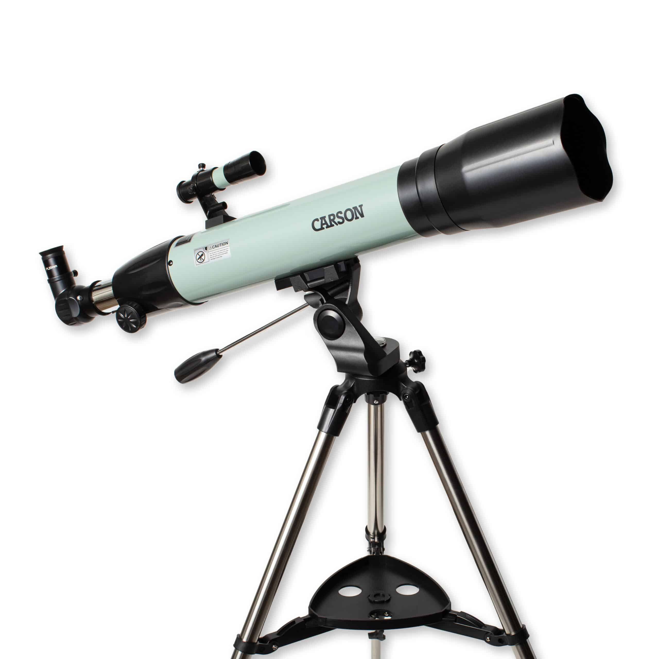 Carson 80mm Stara Series Refractor Telescope (SR 200) - Portable Astronomy Telescope for Adults & Kids, Perfect for Stargazing, Bird Watching & Outdoor Adventures