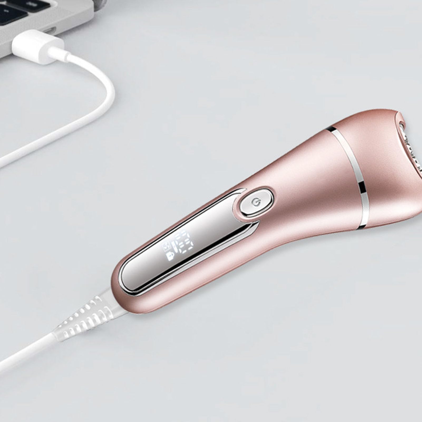 3-in-1 Electric Bikini Trimmer for Women - Painless Hair Removal with 3 Heads for Smooth Skin at Home & Travel
