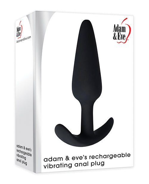 Rechargeable Vibrating Anal Plug for Men & Women - Black | Remote Control, Waterproof & Powerful Stimulation | Perfect for Couples Play & Solo Pleasure