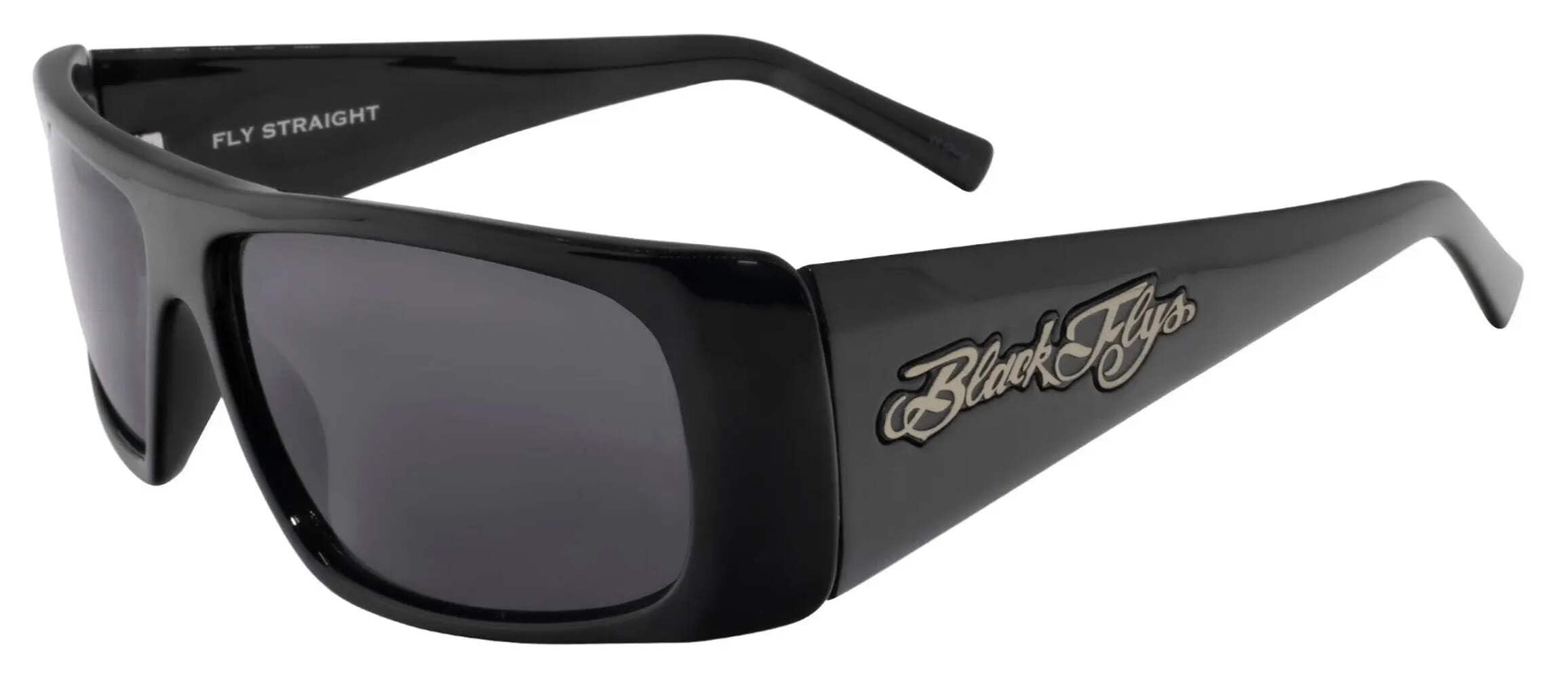 Black Flys Men's Fly Straight Sunglasses - Polarized Aviator Style for Driving, Outdoor & Fashion | UV Protection Classic Shades for Men