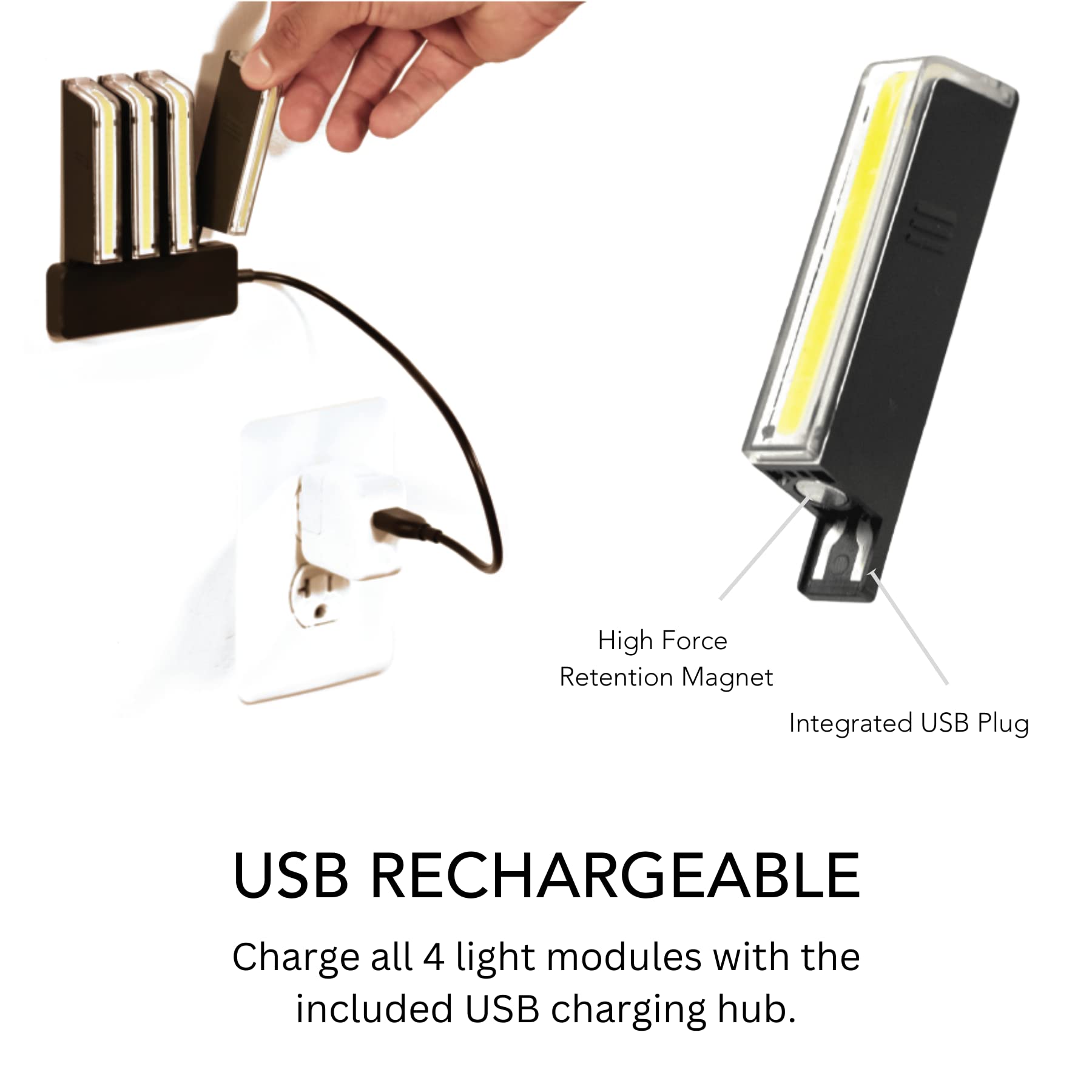 REDSHIFT ARCLIGHT PRO LED Bike Pedals - USB Rechargeable Flat Bicycle Pedals with Auto On/Off, 36+ Hour Battery, Weatherproof Aluminum Design, 9/16