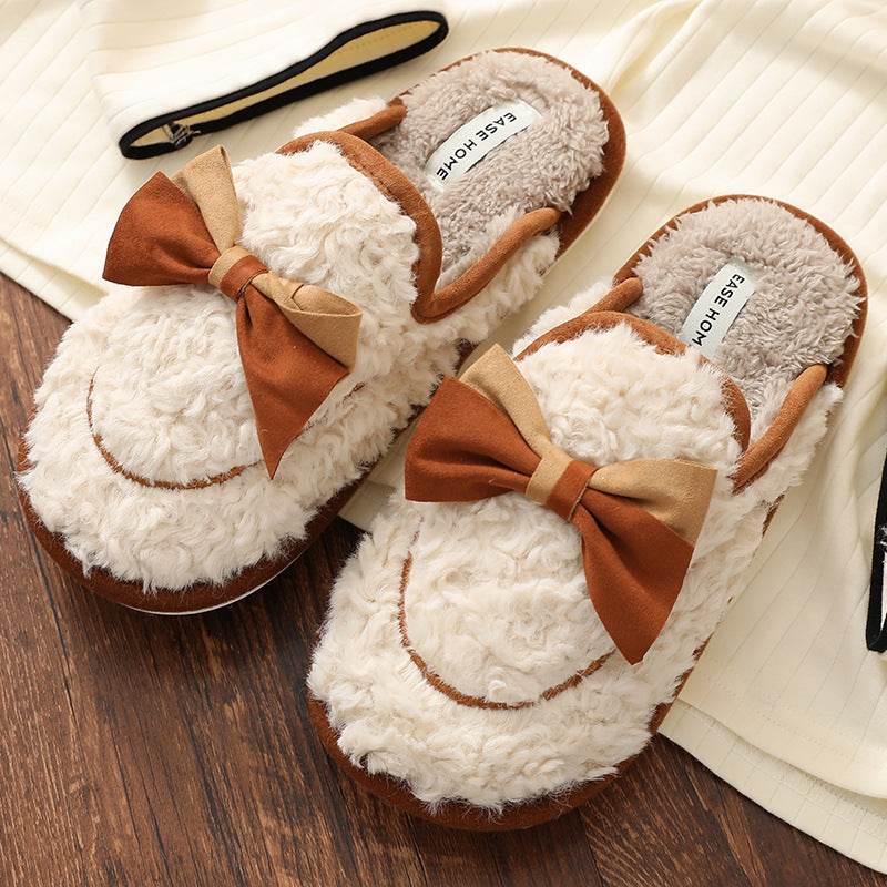 Cozy Fuzzy Warm Indoor Slippers for Women & Men - Soft Plush House Shoes with Non-Slip Sole for Home, Lounge, and Winter Comfort