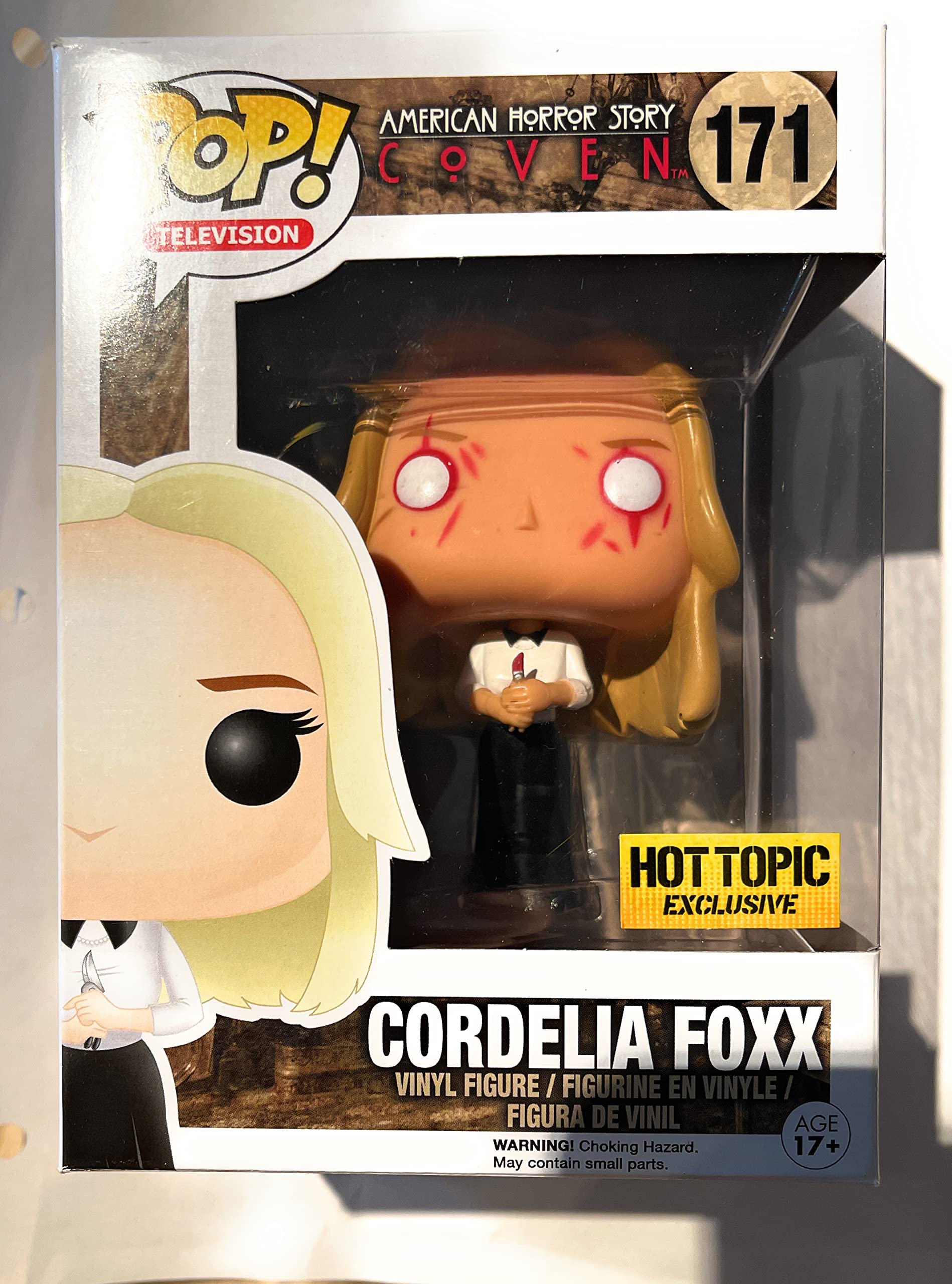 Funko Pop American Horror Story Cordelia Foxx #171 HT Exclusive Collectible Figure - Perfect for Horror Fans & Pop Culture Collectors