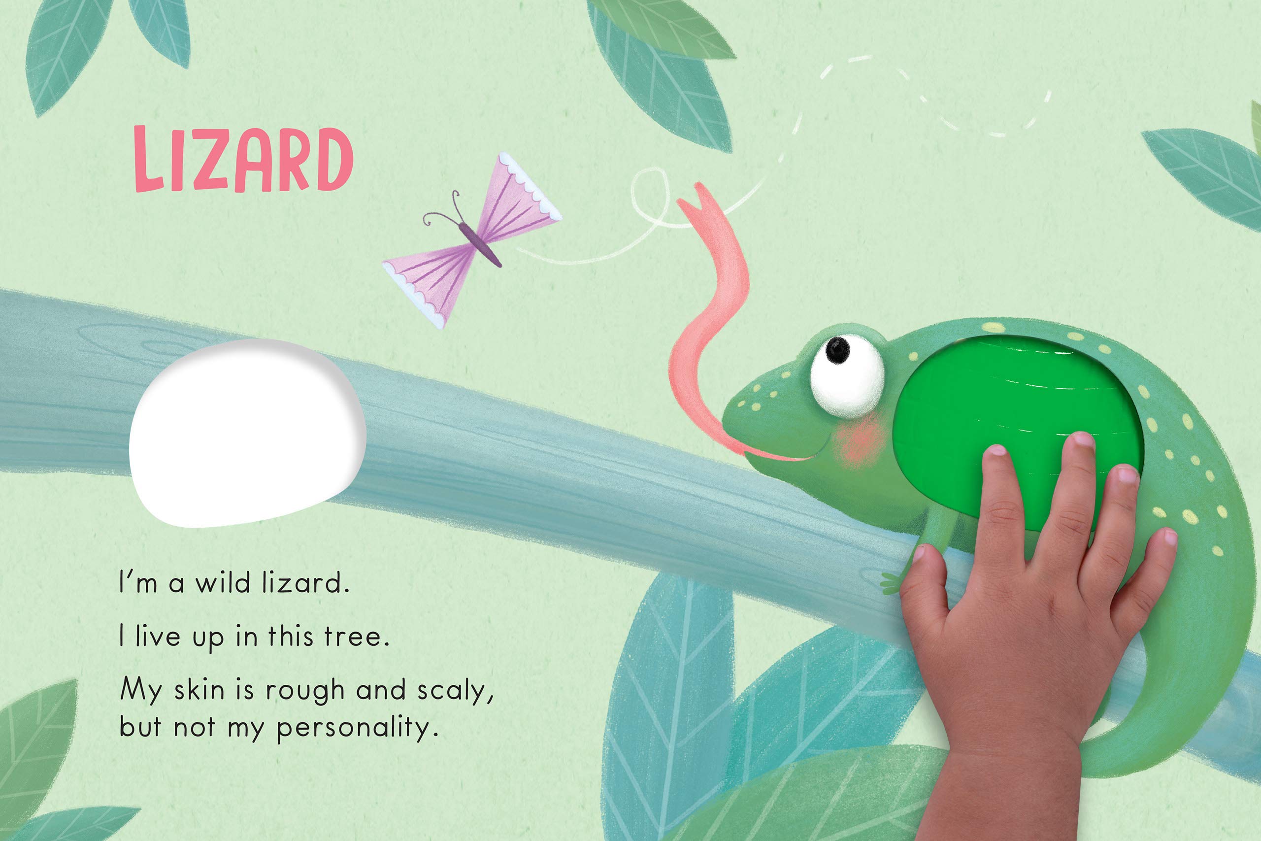 Wild Animals Touch and Feel Board Book for Kids - Interactive Educational Sensory Book for Toddlers - Perfect for Early Learning, Bedtime Stories & Preschool Activities