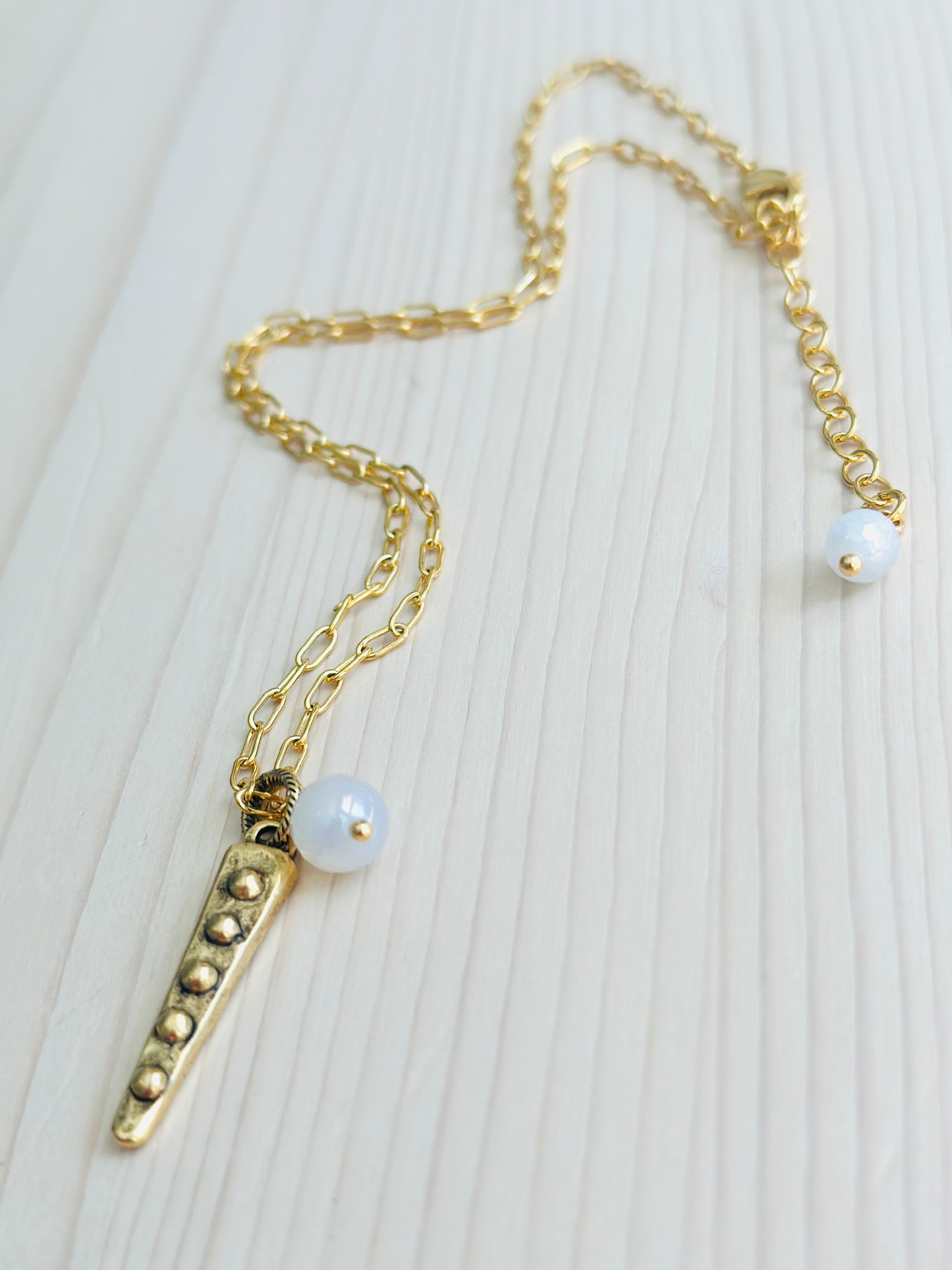 Harper Necklace for Women - Elegant Gold Plated Pendant Jewelry Gift for Her | Perfect for Parties, Weddings & Everyday Wear