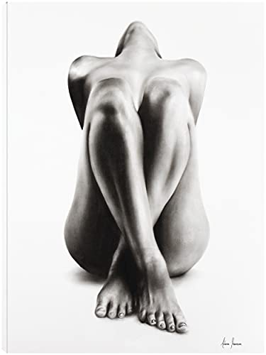 Nude Woman Charcoal Study 63