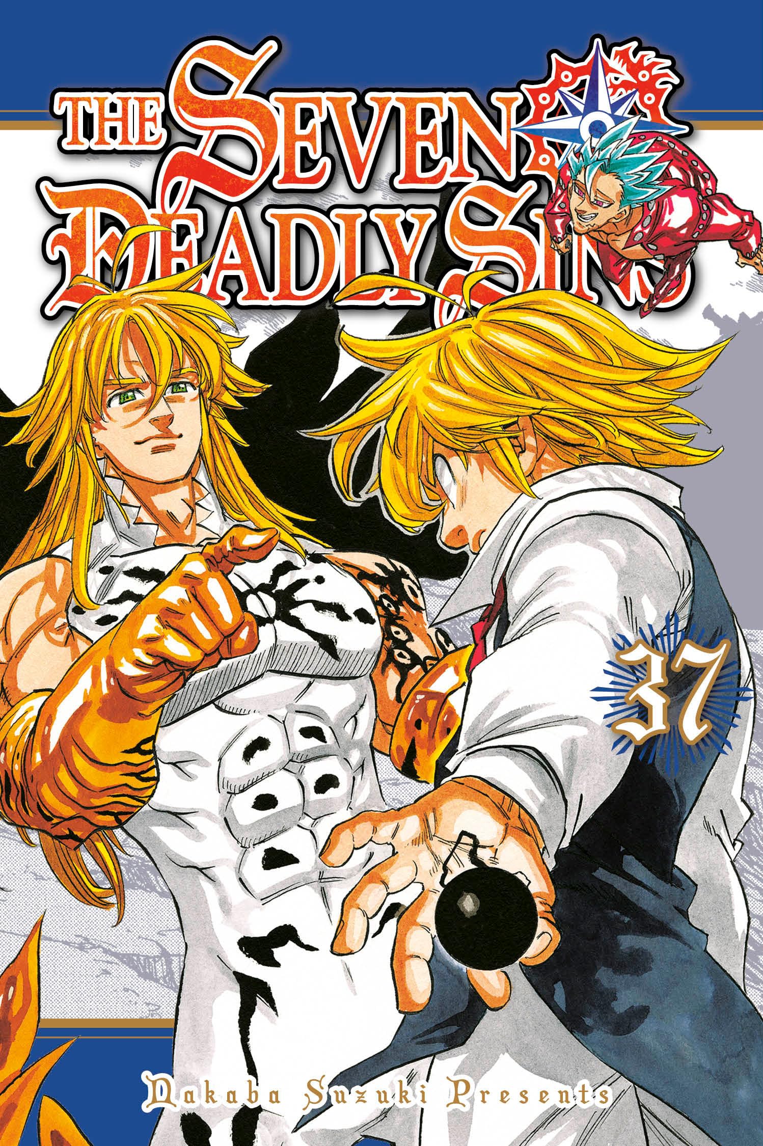 The Seven Deadly Sins Vol. 37 Manga - Seven Deadly Sins Graphic Novel Series | Action-Packed Fantasy Adventure for Anime & Manga Fans