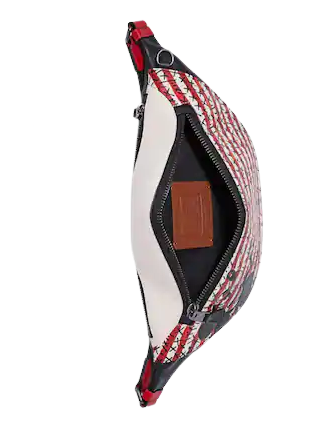 Coach Disney Mickey Mouse X Keith Haring Warren Crossbody Belt Bag - Stylish Hands-Free Fashion for Theme Parks, Concerts & Everyday Use