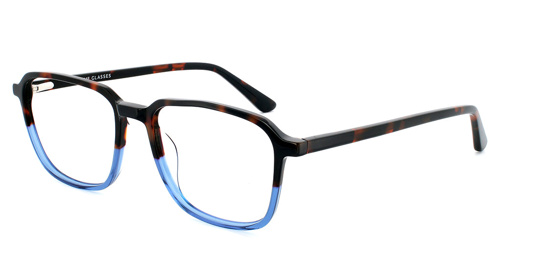 Tortoise Crystal Square Reader Frame WD3131 - Stylish Eyeglass Holder for Reading, Office, and Home Decor - Perfect Gift for Book Lovers & Professionals
