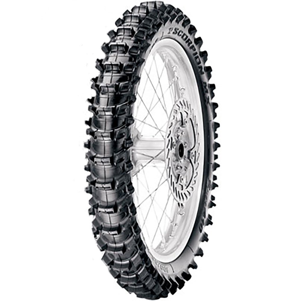 Pirelli Scorpion MX 410 110/90x19 Soft Terrain Motorcycle Tire - Compatible with Beta 450 RR Cross Country 2012 - Perfect for Off-Road Trail Riding, Motocross & Enduro Racing