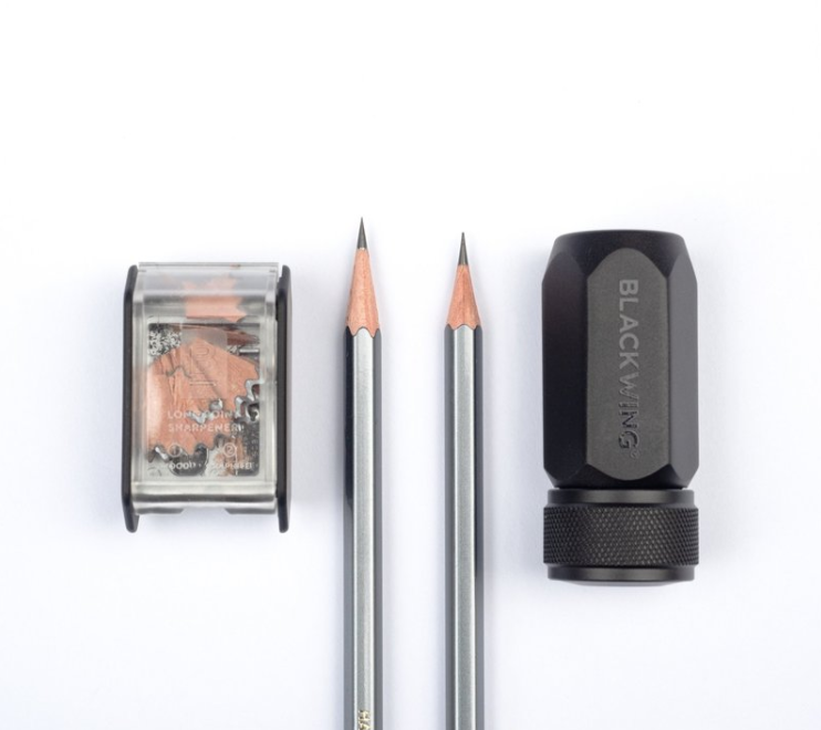 Palomino Blackwing One Step Long Point Sharpener - Premium Pencil Sharpener for Artists & Writers - Perfect for Sketching, Writing & Office Use
