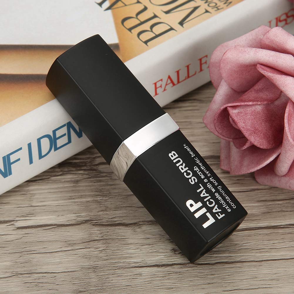 Exfoliating Lip Scrub Stick - Nourishing Lip Care for Dry, Chapped Lips - Removes Dead Skin & Cuticles - Hydrating Lip Treatment for Smooth, Soft Lips - Perfect for Daily Lip Care Routine & Pre-Lipstick Prep