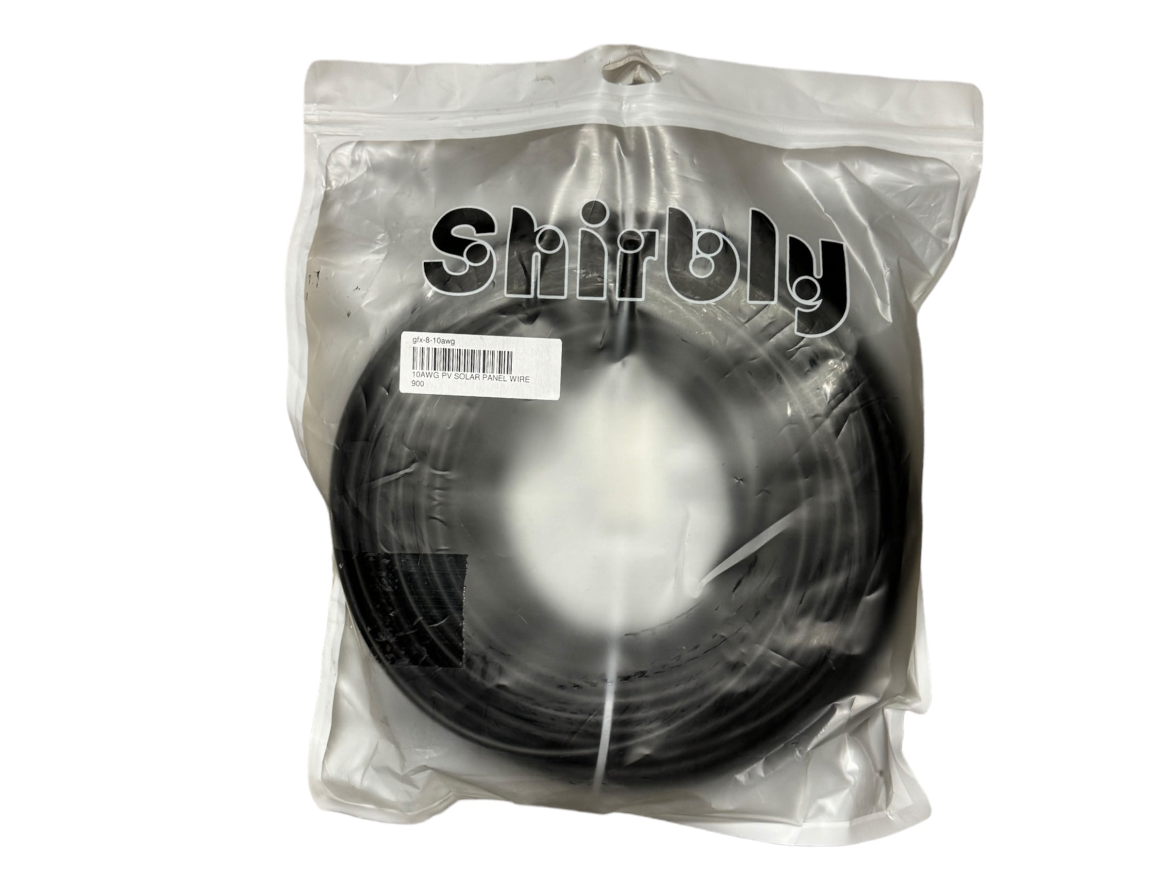 SHIRBLY 10 AWG PV Solar Panel Wire - High Efficiency Solar Cable for Home & RV Solar Systems - Weatherproof & Durable for Outdoor Use