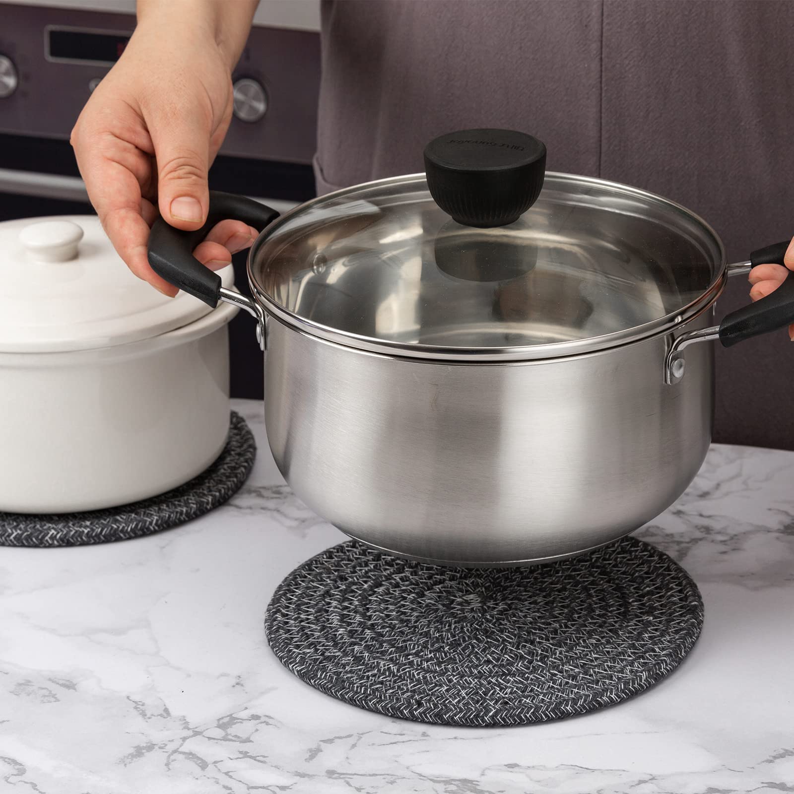 Heat-Resistant Trivets Set - 5 Pcs 8