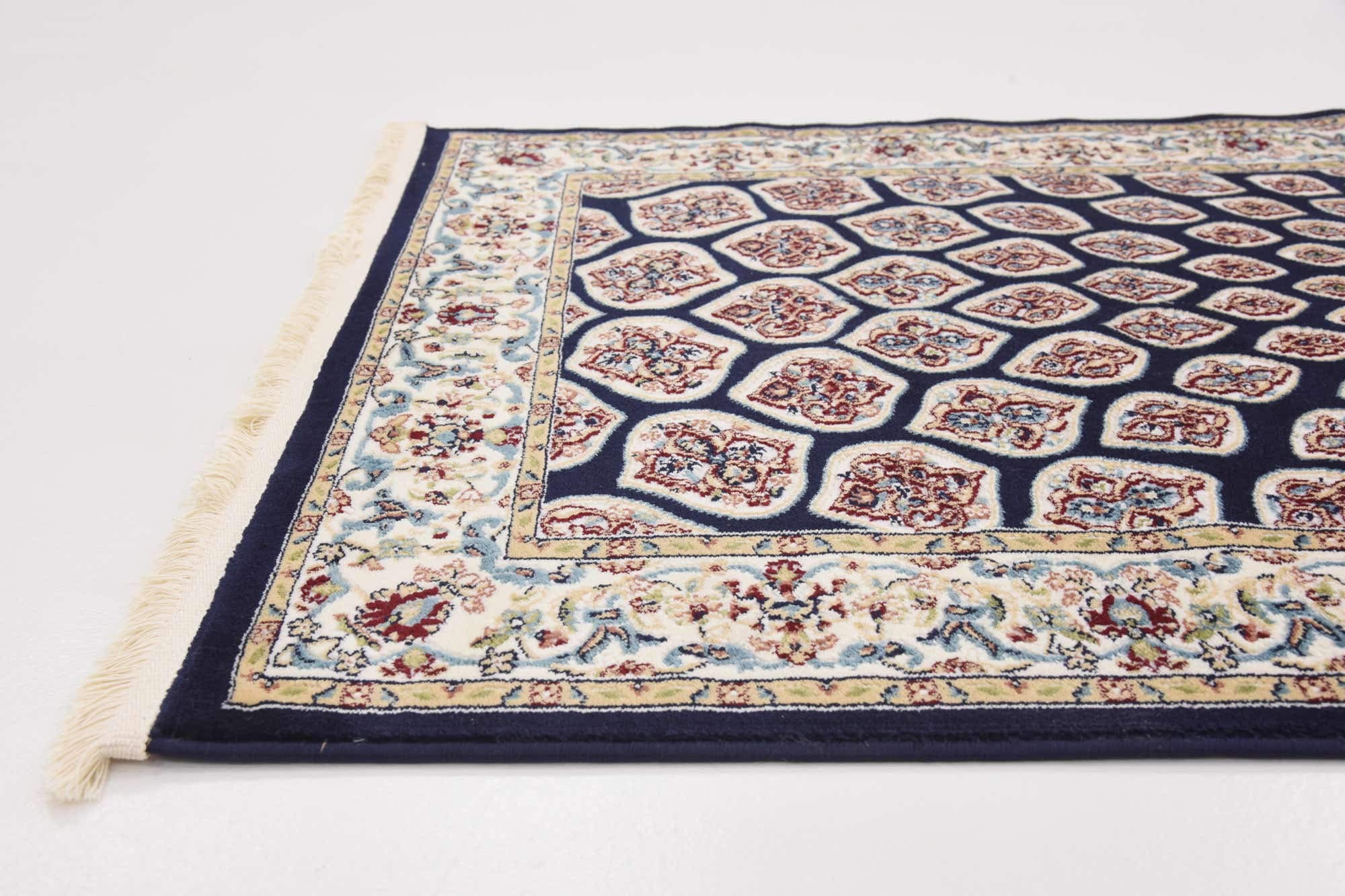 Unique Loom Narenj Collection Traditional Medallion Pattern Area Rug - 3' x 13' 1