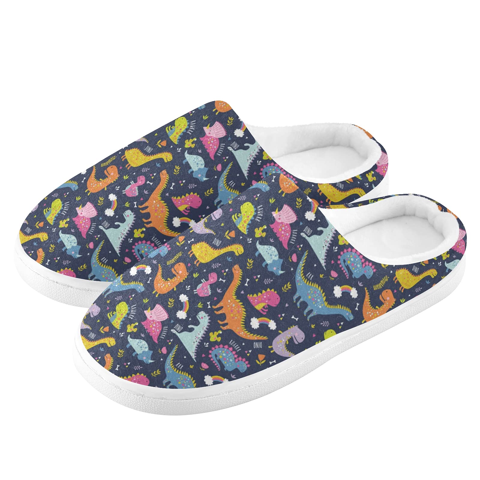 Non-Slip House Slippers for Men & Women - Cozy Indoor/Outdoor Home Shoes with Memory Foam for Bedroom, Travel & Lounge Comfort