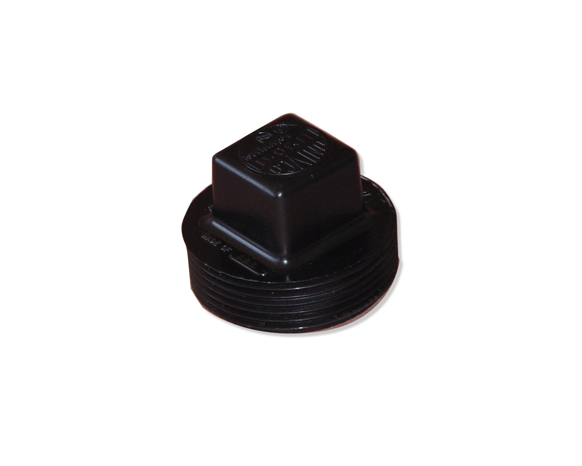 Black UPC Plastic Winterizing Plug - Durable Test Plug for Pipes, Drains & Pool Covers - Perfect for Winter Protection & Leak Testing